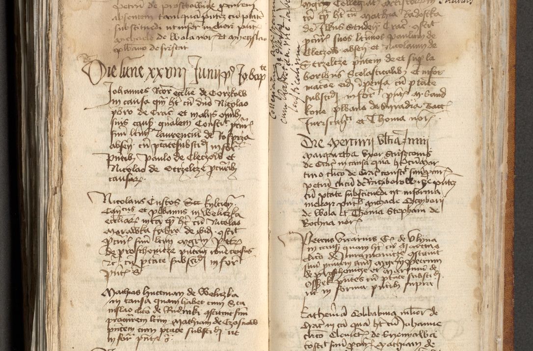 Zdjęcie nr 316 dla obiektu archiwalnego: [Acta actorum officialia coram Michaele scolastico Gnezensi]