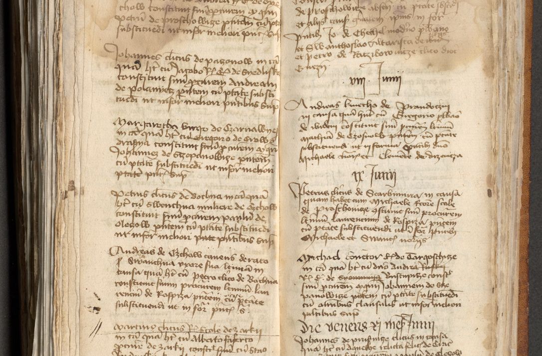 Zdjęcie nr 311 dla obiektu archiwalnego: [Acta actorum officialia coram Michaele scolastico Gnezensi]