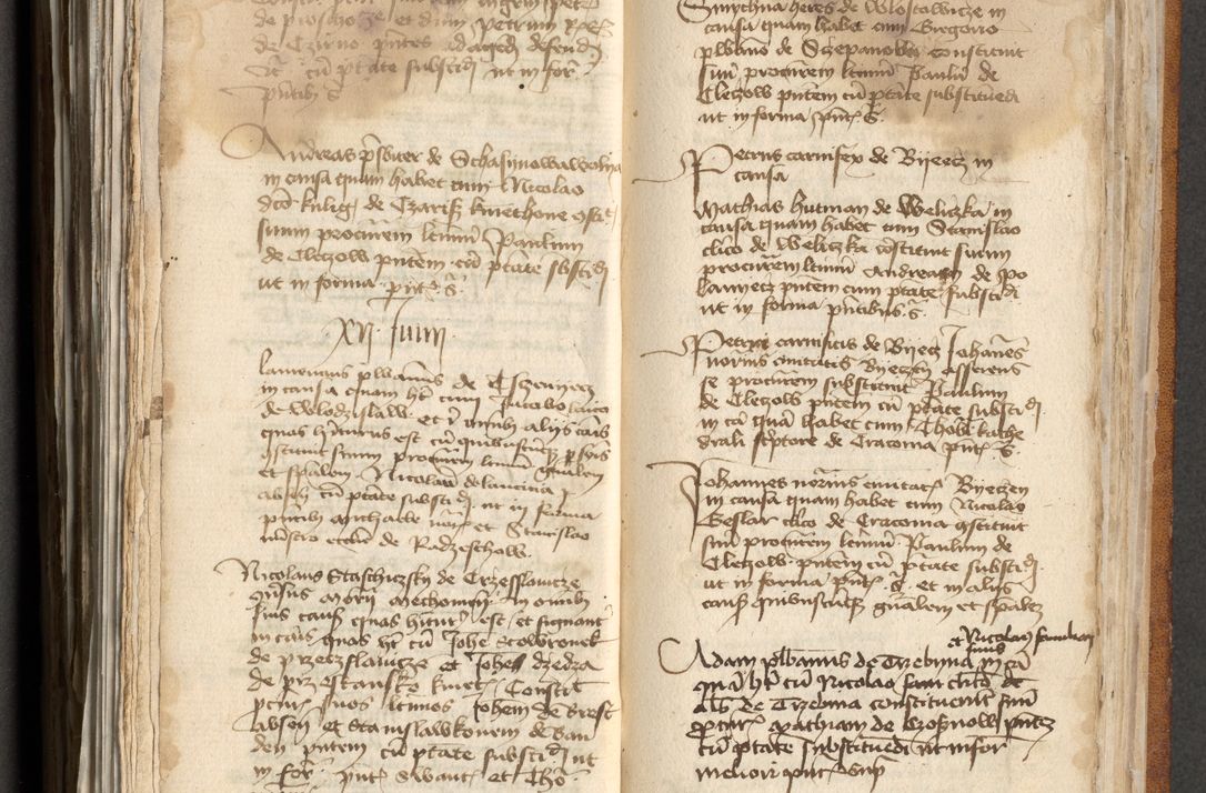 Zdjęcie nr 312 dla obiektu archiwalnego: [Acta actorum officialia coram Michaele scolastico Gnezensi]