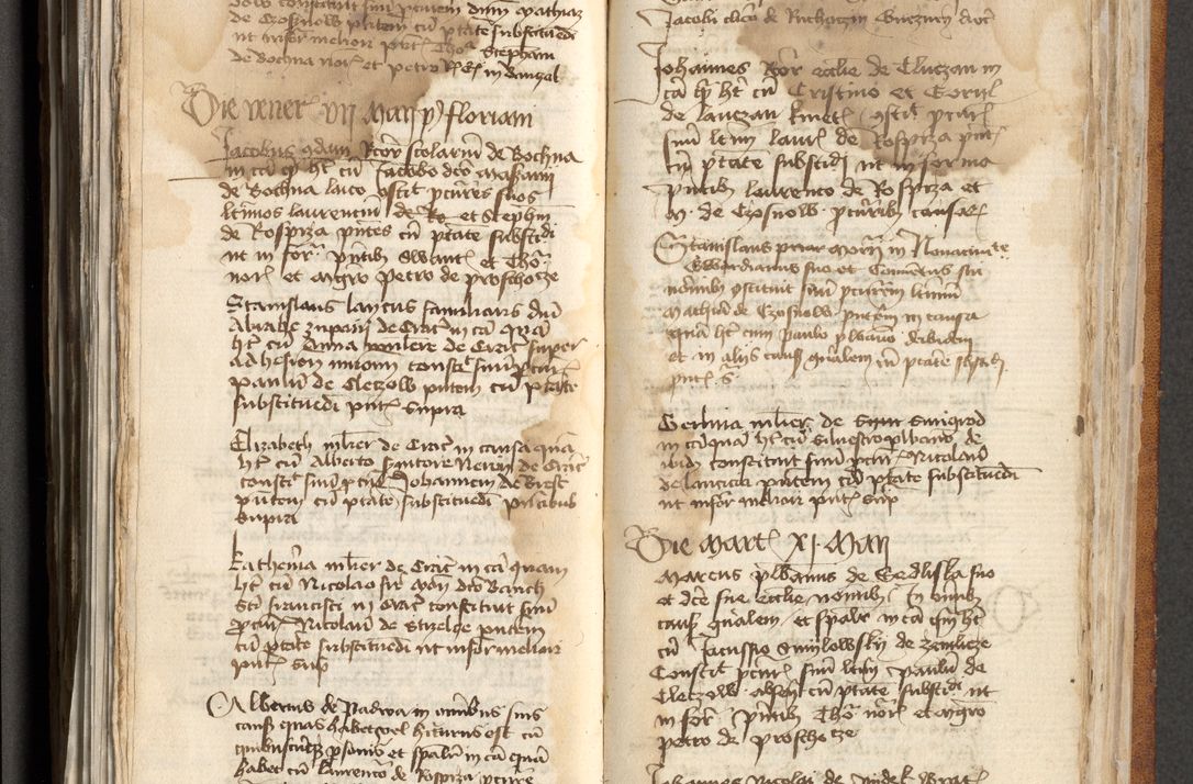 Zdjęcie nr 306 dla obiektu archiwalnego: [Acta actorum officialia coram Michaele scolastico Gnezensi]