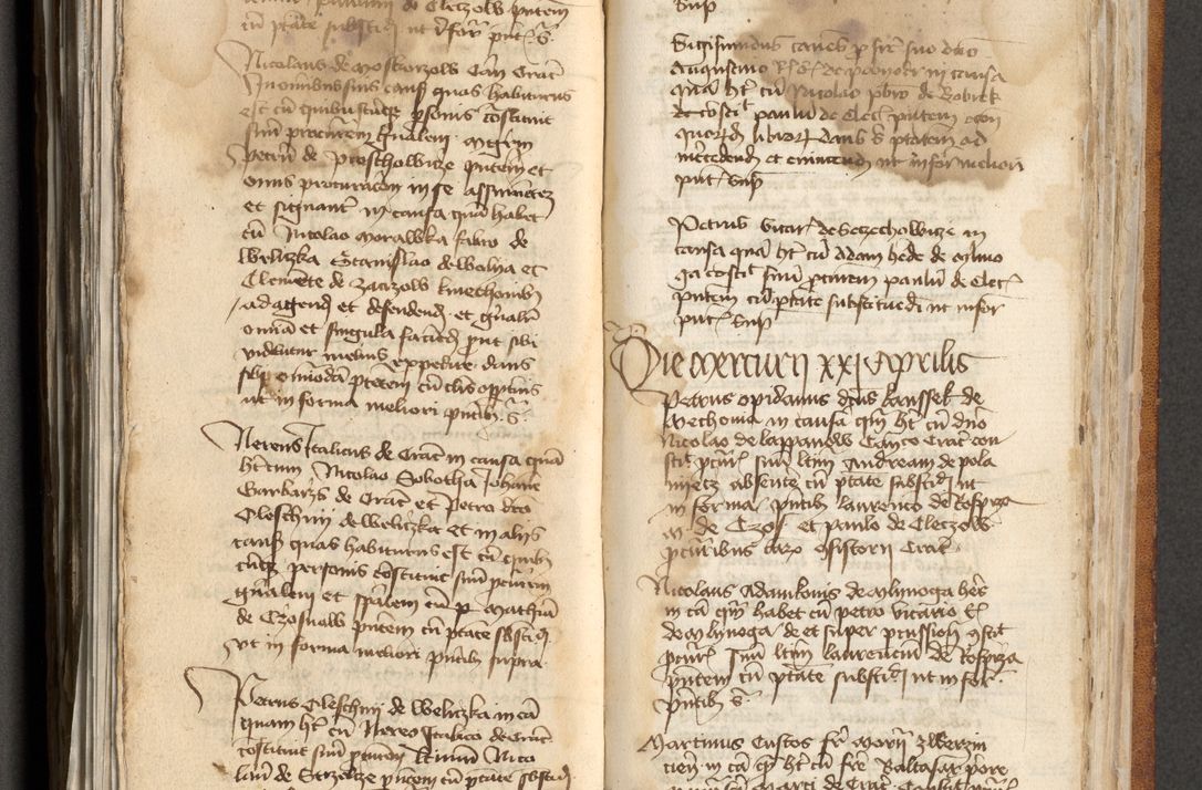 Zdjęcie nr 304 dla obiektu archiwalnego: [Acta actorum officialia coram Michaele scolastico Gnezensi]