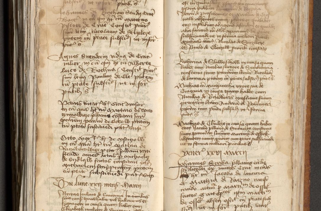 Zdjęcie nr 301 dla obiektu archiwalnego: [Acta actorum officialia coram Michaele scolastico Gnezensi]