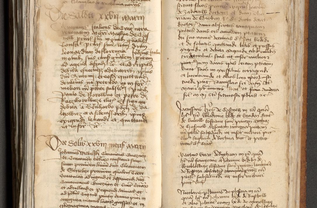 Zdjęcie nr 302 dla obiektu archiwalnego: [Acta actorum officialia coram Michaele scolastico Gnezensi]