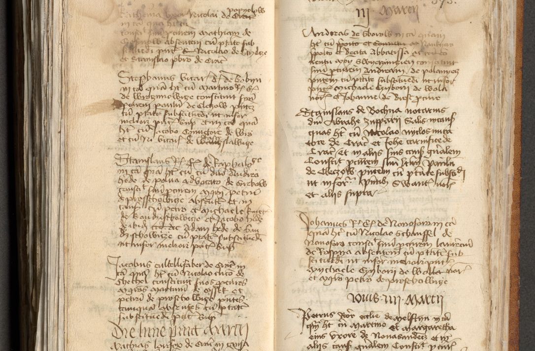 Zdjęcie nr 298 dla obiektu archiwalnego: [Acta actorum officialia coram Michaele scolastico Gnezensi]