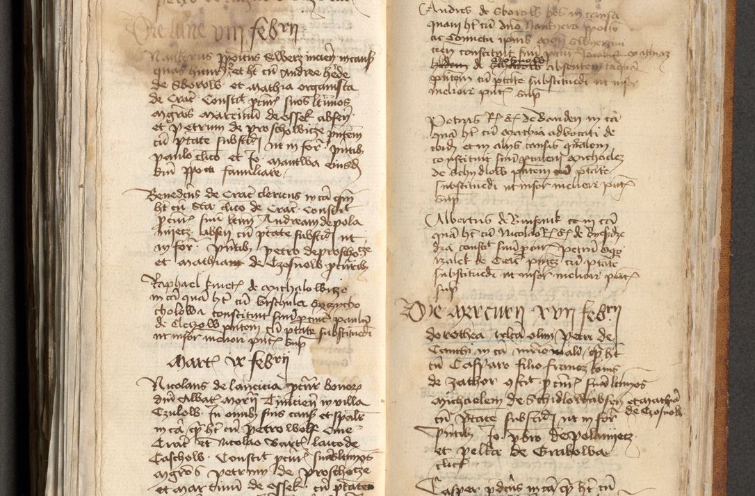 Zdjęcie nr 296 dla obiektu archiwalnego: [Acta actorum officialia coram Michaele scolastico Gnezensi]