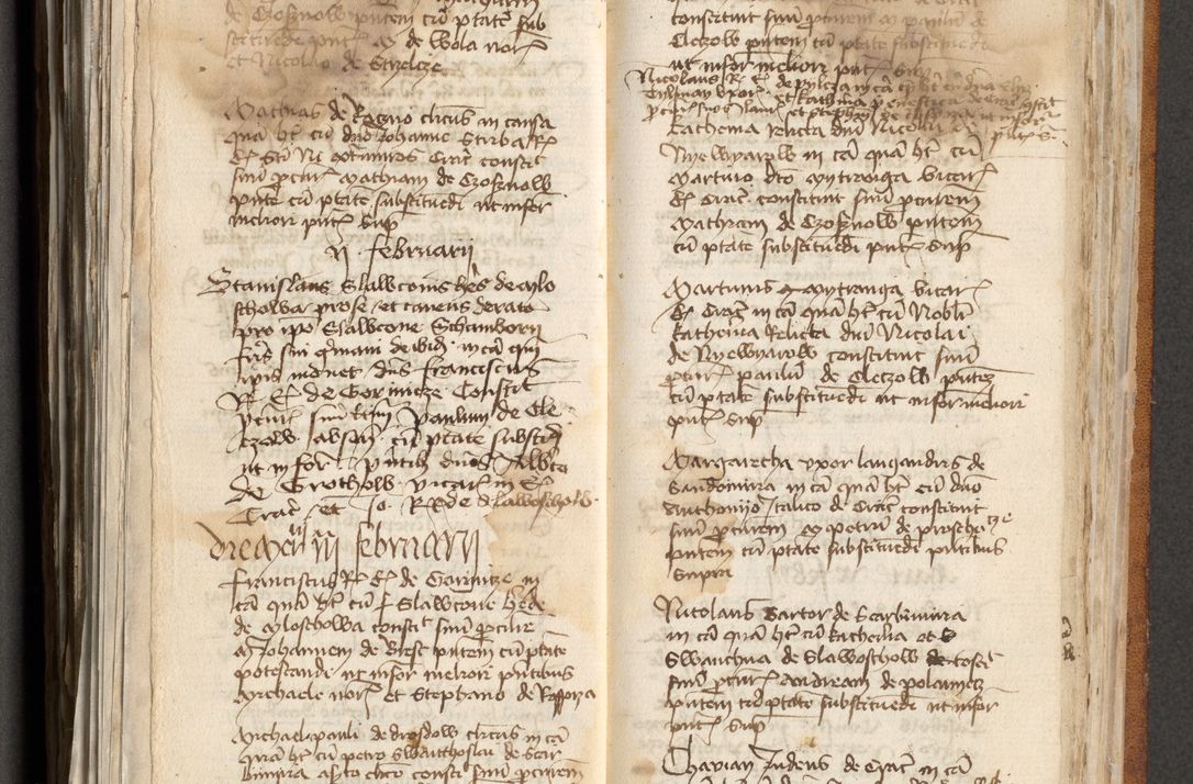 Zdjęcie nr 295 dla obiektu archiwalnego: [Acta actorum officialia coram Michaele scolastico Gnezensi]