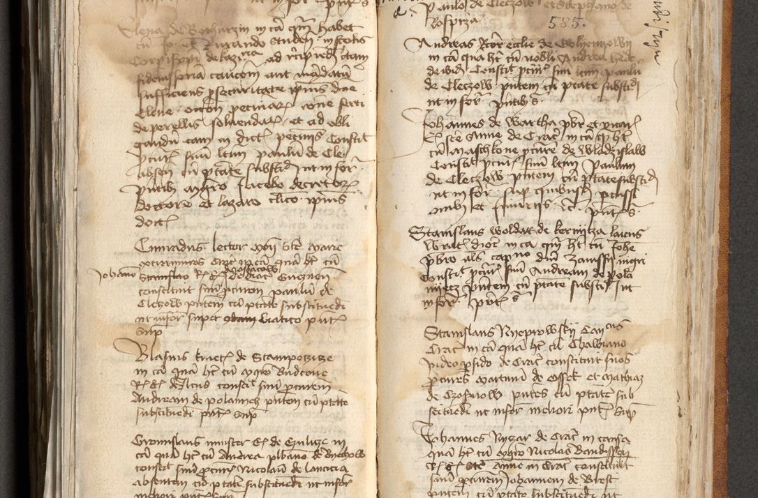 Zdjęcie nr 294 dla obiektu archiwalnego: [Acta actorum officialia coram Michaele scolastico Gnezensi]