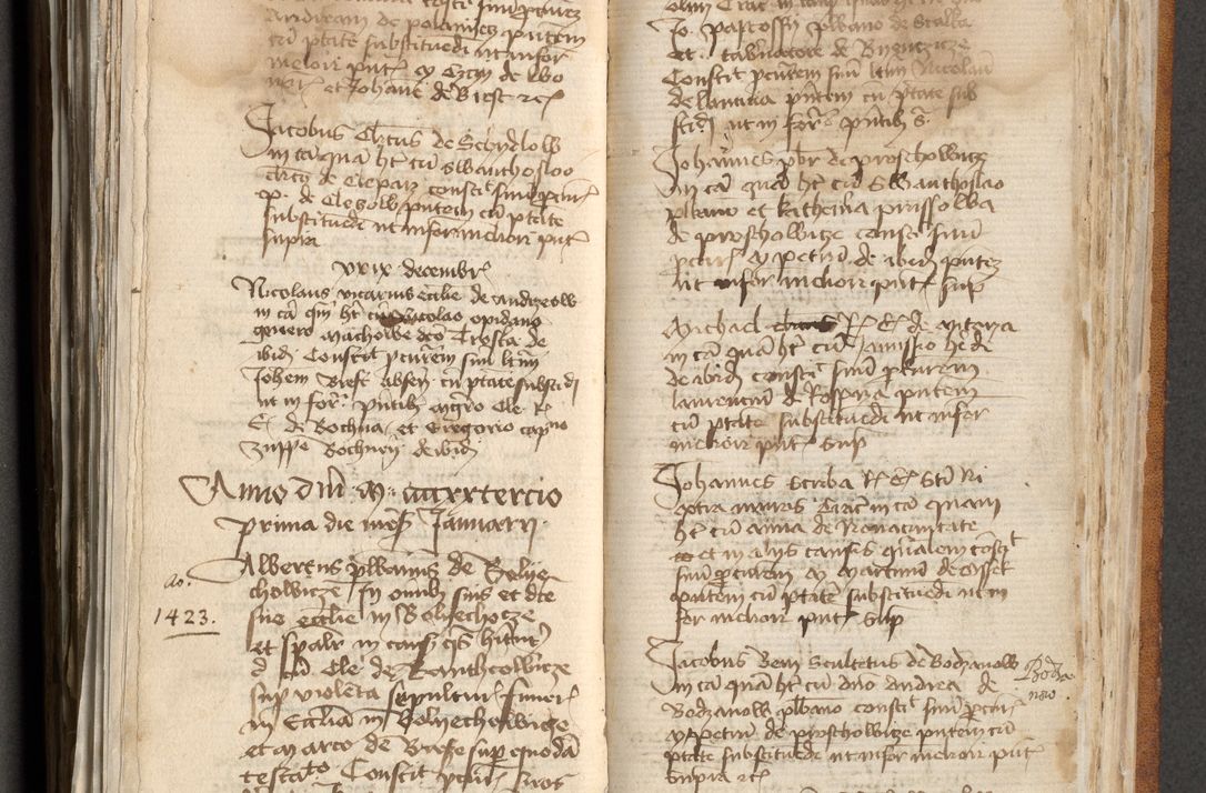 Zdjęcie nr 290 dla obiektu archiwalnego: [Acta actorum officialia coram Michaele scolastico Gnezensi]