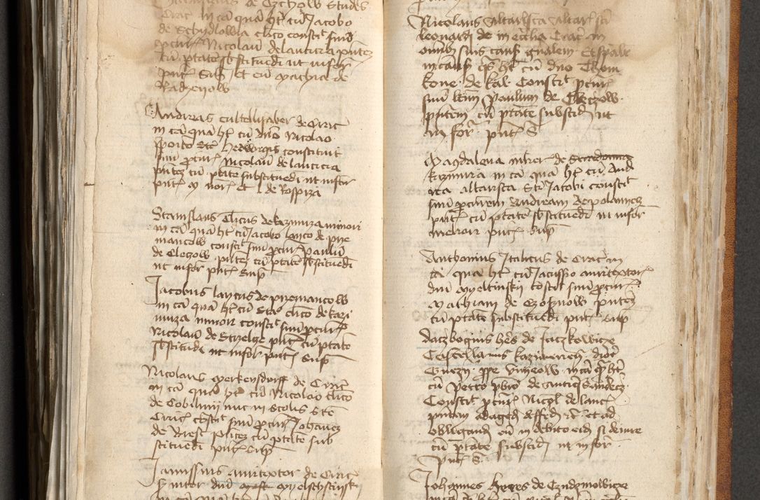 Zdjęcie nr 289 dla obiektu archiwalnego: [Acta actorum officialia coram Michaele scolastico Gnezensi]