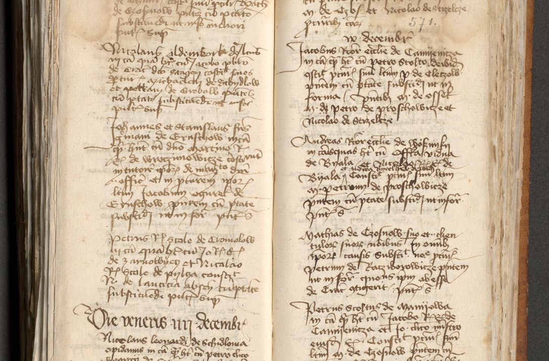 Zdjęcie nr 287 dla obiektu archiwalnego: [Acta actorum officialia coram Michaele scolastico Gnezensi]