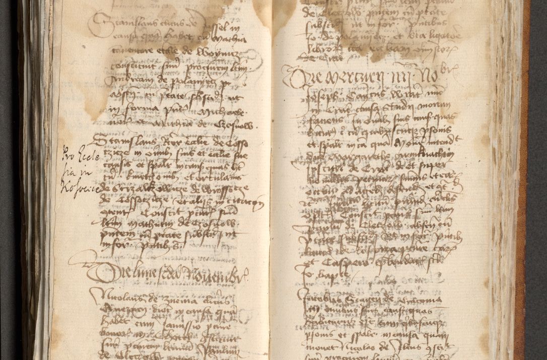 Zdjęcie nr 282 dla obiektu archiwalnego: [Acta actorum officialia coram Michaele scolastico Gnezensi]