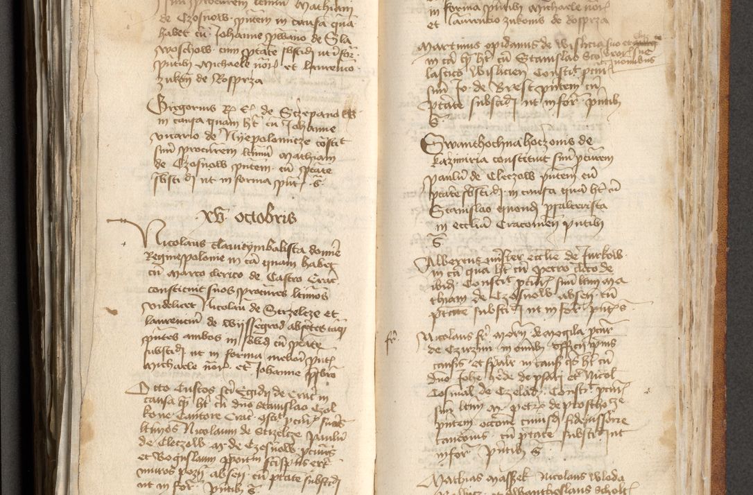 Zdjęcie nr 279 dla obiektu archiwalnego: [Acta actorum officialia coram Michaele scolastico Gnezensi]