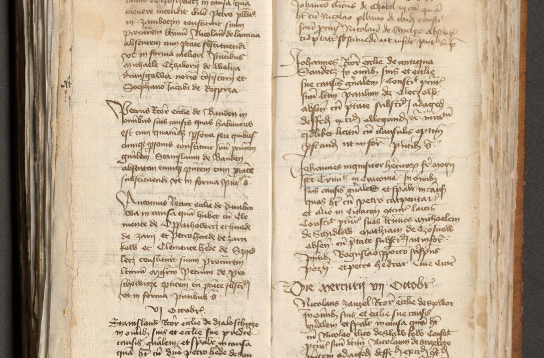 Zdjęcie nr 277 dla obiektu archiwalnego: [Acta actorum officialia coram Michaele scolastico Gnezensi]