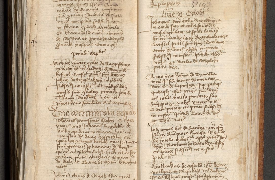 Zdjęcie nr 276 dla obiektu archiwalnego: [Acta actorum officialia coram Michaele scolastico Gnezensi]