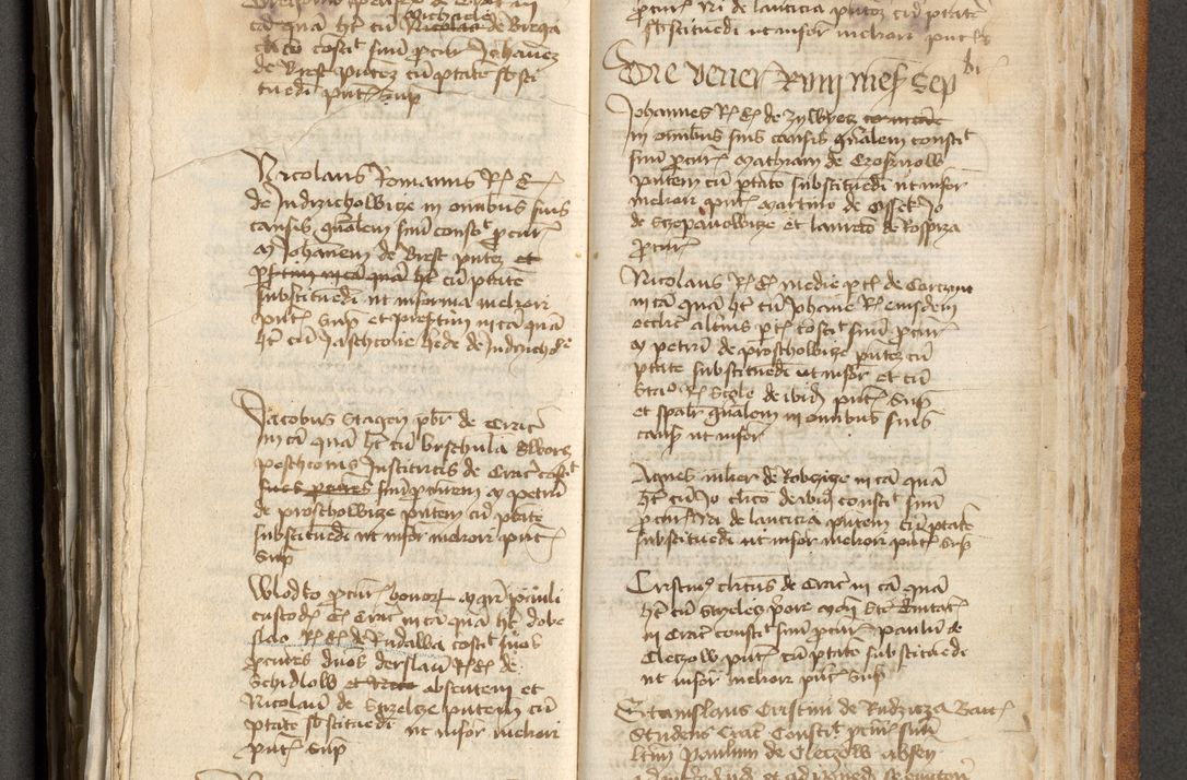 Zdjęcie nr 274 dla obiektu archiwalnego: [Acta actorum officialia coram Michaele scolastico Gnezensi]