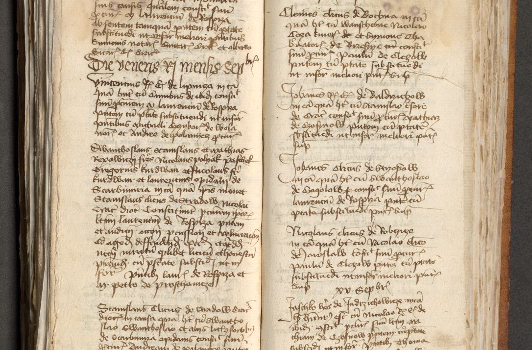 Zdjęcie nr 273 dla obiektu archiwalnego: [Acta actorum officialia coram Michaele scolastico Gnezensi]