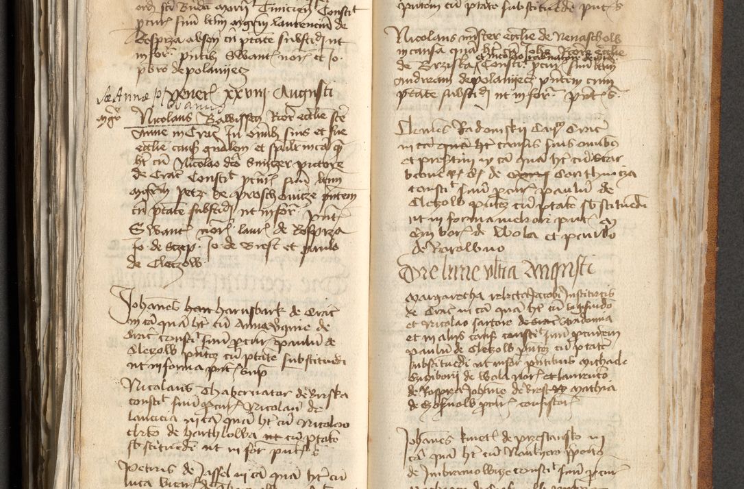 Zdjęcie nr 271 dla obiektu archiwalnego: [Acta actorum officialia coram Michaele scolastico Gnezensi]