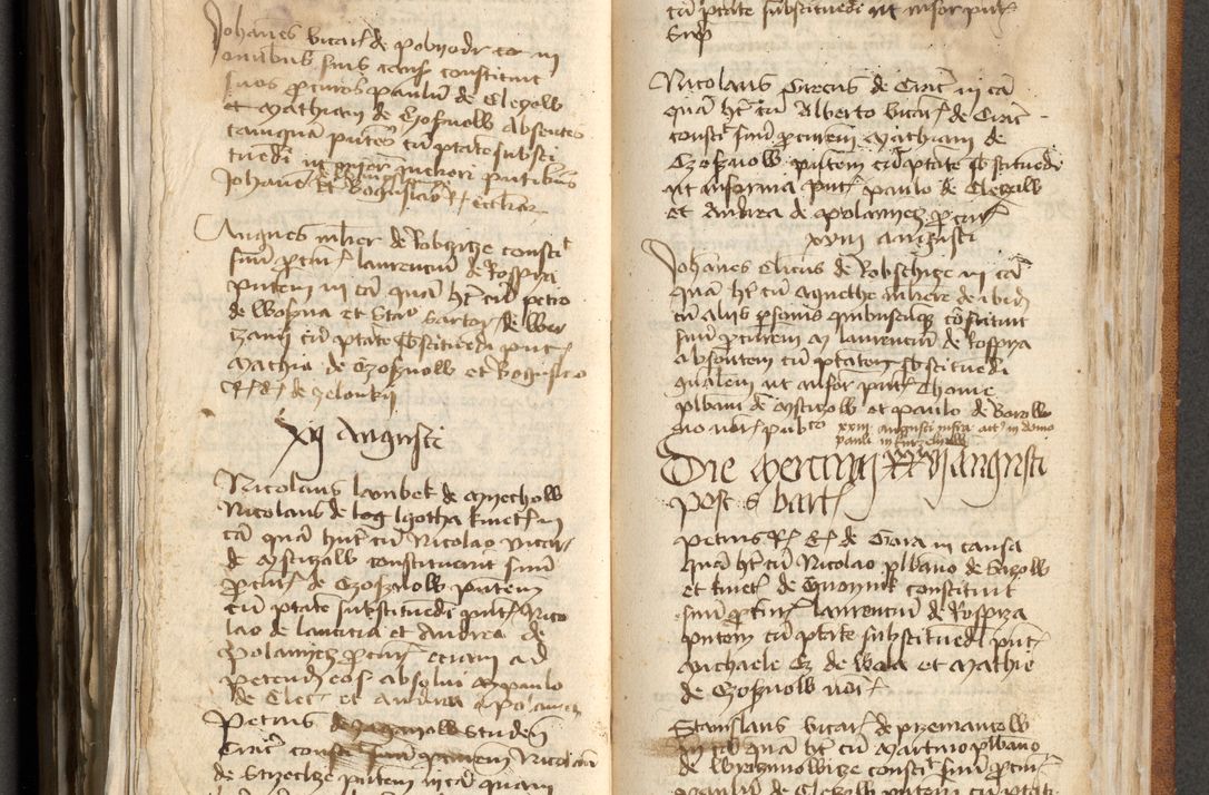 Zdjęcie nr 270 dla obiektu archiwalnego: [Acta actorum officialia coram Michaele scolastico Gnezensi]