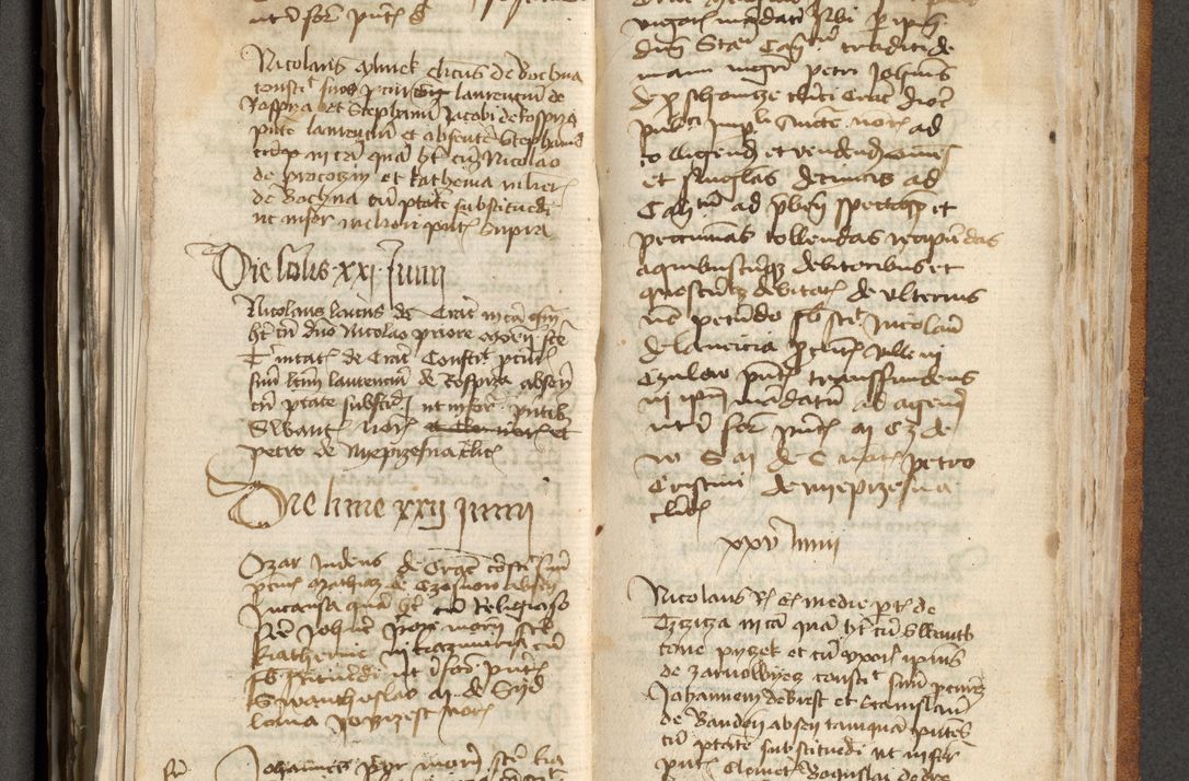 Zdjęcie nr 266 dla obiektu archiwalnego: [Acta actorum officialia coram Michaele scolastico Gnezensi]