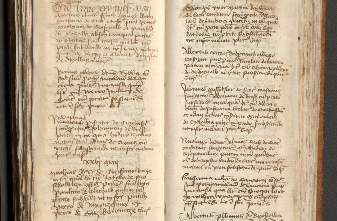 Zdjęcie nr 260 dla obiektu archiwalnego: [Acta actorum officialia coram Michaele scolastico Gnezensi]