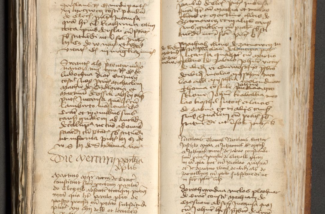 Zdjęcie nr 255 dla obiektu archiwalnego: [Acta actorum officialia coram Michaele scolastico Gnezensi]