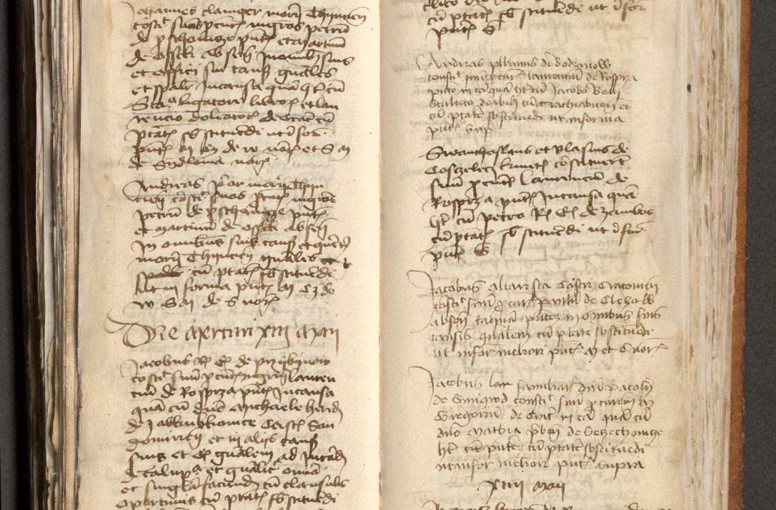 Zdjęcie nr 257 dla obiektu archiwalnego: [Acta actorum officialia coram Michaele scolastico Gnezensi]