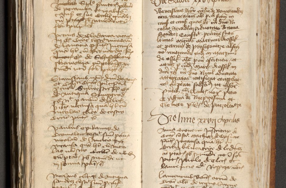 Zdjęcie nr 254 dla obiektu archiwalnego: [Acta actorum officialia coram Michaele scolastico Gnezensi]