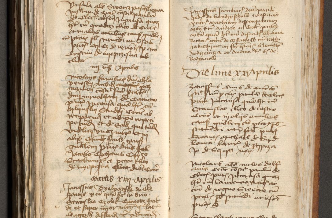 Zdjęcie nr 252 dla obiektu archiwalnego: [Acta actorum officialia coram Michaele scolastico Gnezensi]