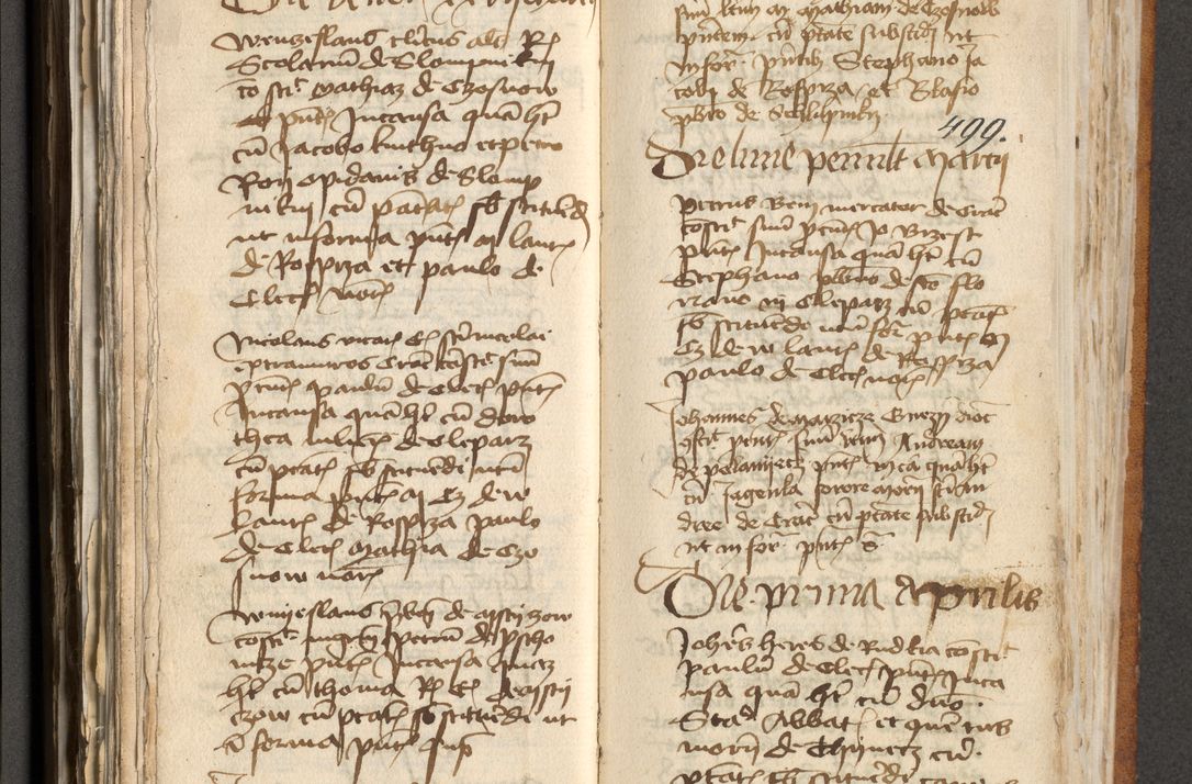 Zdjęcie nr 251 dla obiektu archiwalnego: [Acta actorum officialia coram Michaele scolastico Gnezensi]