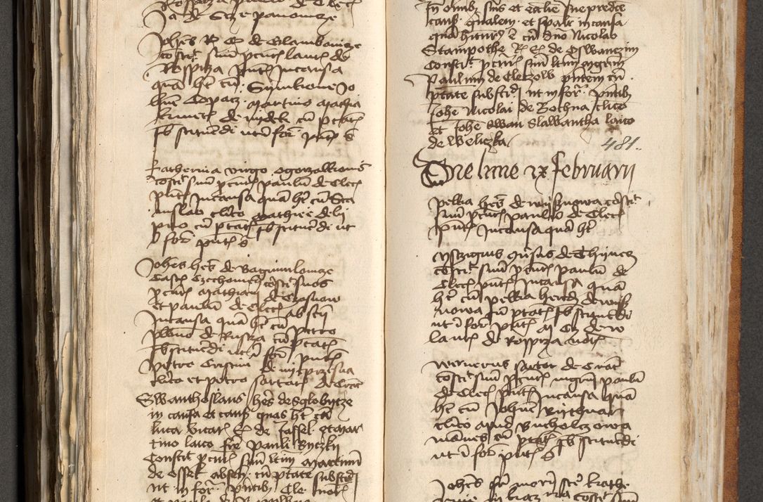 Zdjęcie nr 242 dla obiektu archiwalnego: [Acta actorum officialia coram Michaele scolastico Gnezensi]