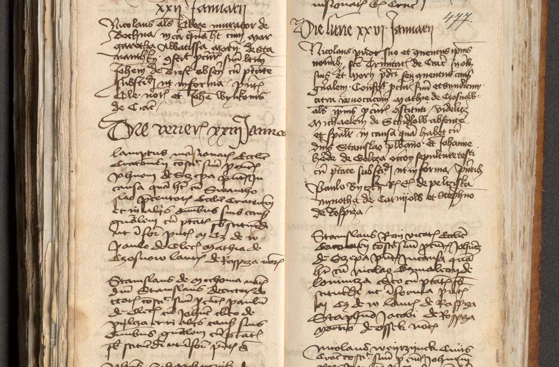 Zdjęcie nr 240 dla obiektu archiwalnego: [Acta actorum officialia coram Michaele scolastico Gnezensi]