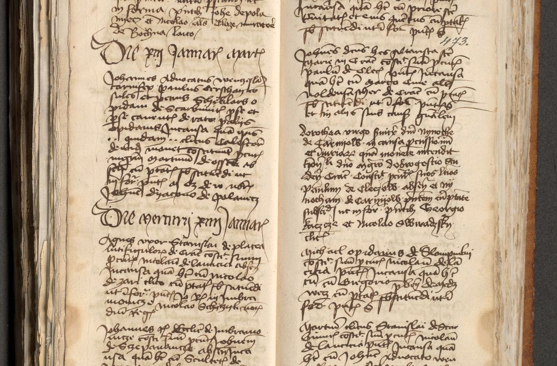 Zdjęcie nr 238 dla obiektu archiwalnego: [Acta actorum officialia coram Michaele scolastico Gnezensi]