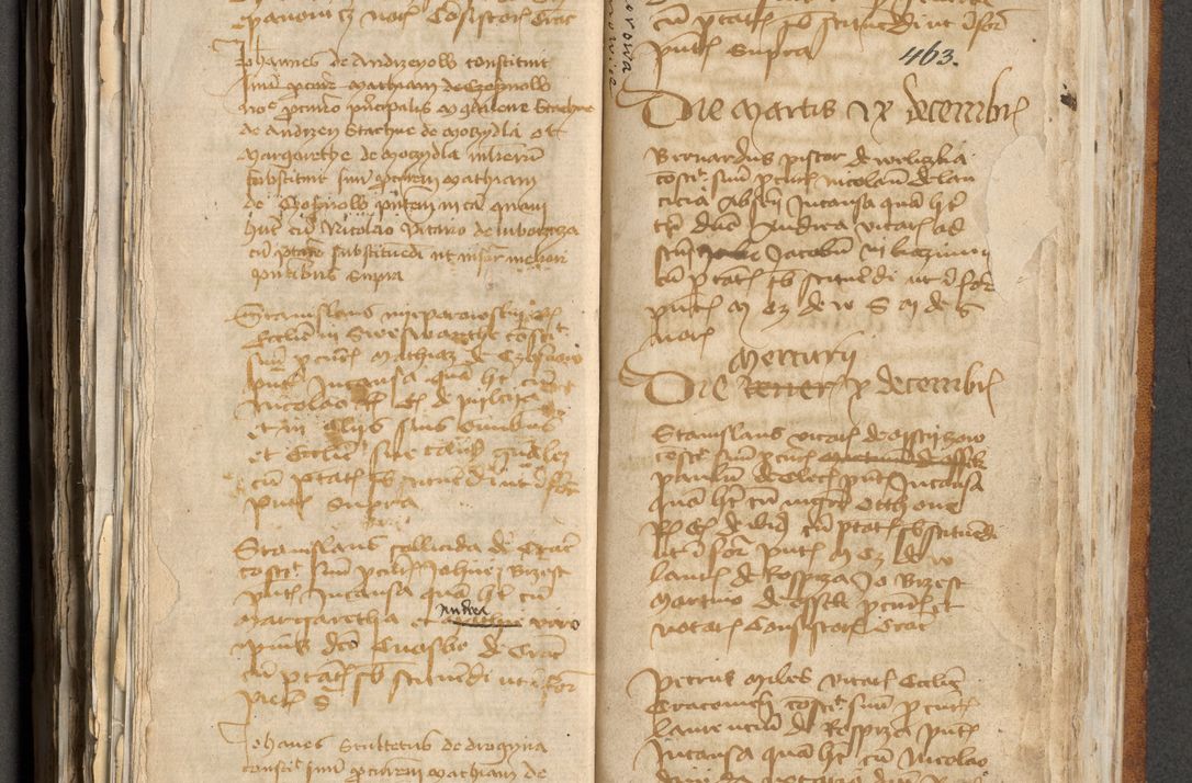 Zdjęcie nr 233 dla obiektu archiwalnego: [Acta actorum officialia coram Michaele scolastico Gnezensi]