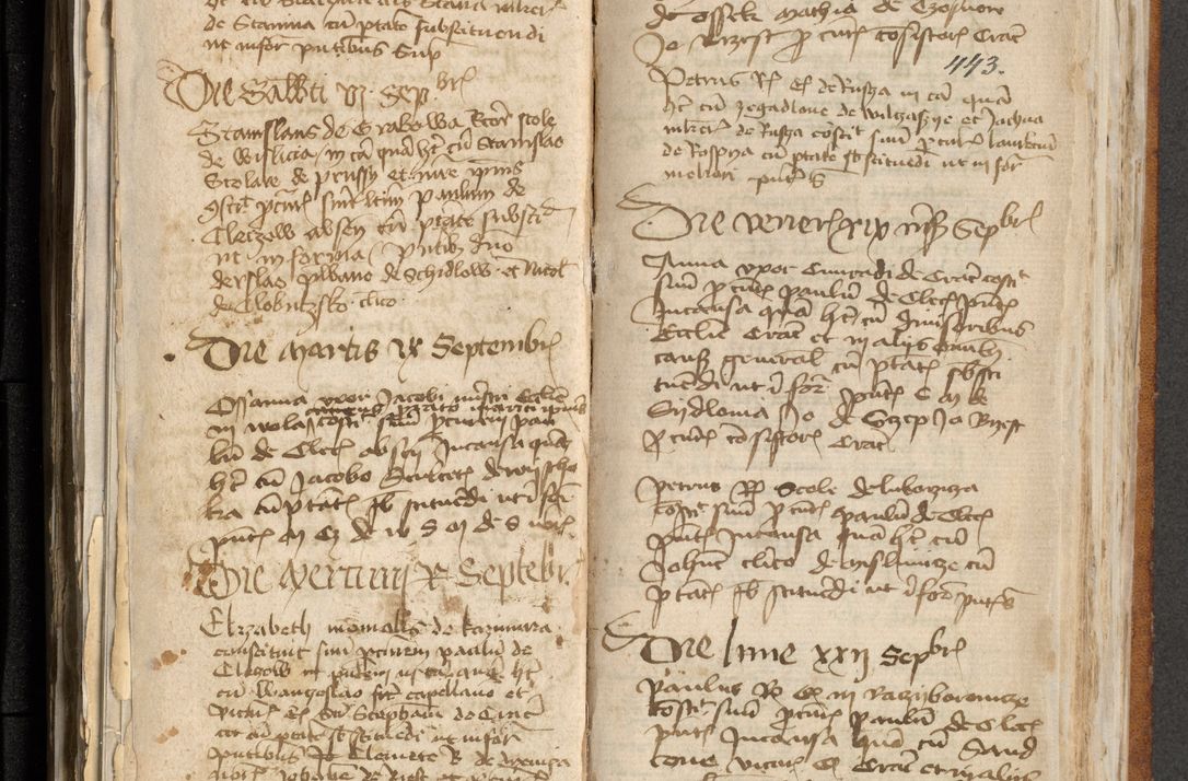 Zdjęcie nr 223 dla obiektu archiwalnego: [Acta actorum officialia coram Michaele scolastico Gnezensi]