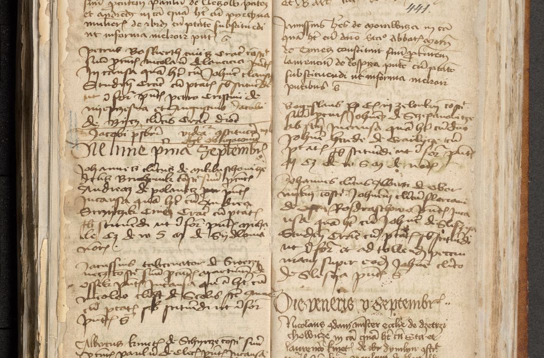 Zdjęcie nr 222 dla obiektu archiwalnego: [Acta actorum officialia coram Michaele scolastico Gnezensi]