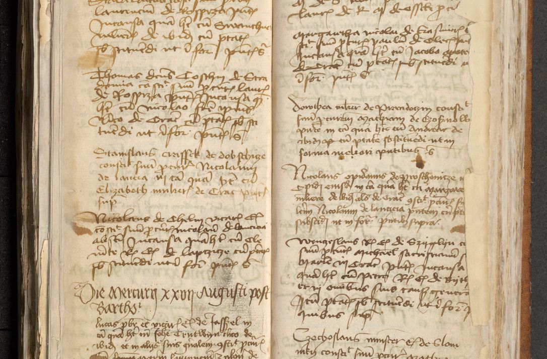 Zdjęcie nr 221 dla obiektu archiwalnego: [Acta actorum officialia coram Michaele scolastico Gnezensi]