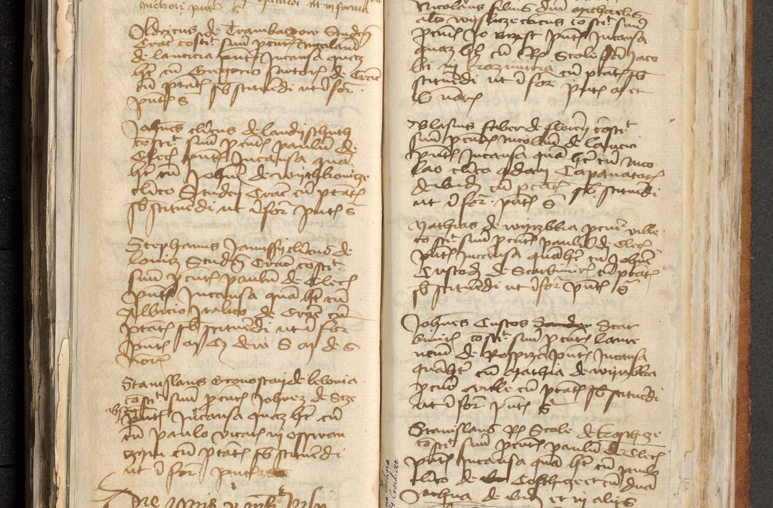 Zdjęcie nr 219 dla obiektu archiwalnego: [Acta actorum officialia coram Michaele scolastico Gnezensi]