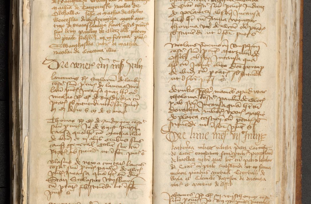 Zdjęcie nr 218 dla obiektu archiwalnego: [Acta actorum officialia coram Michaele scolastico Gnezensi]