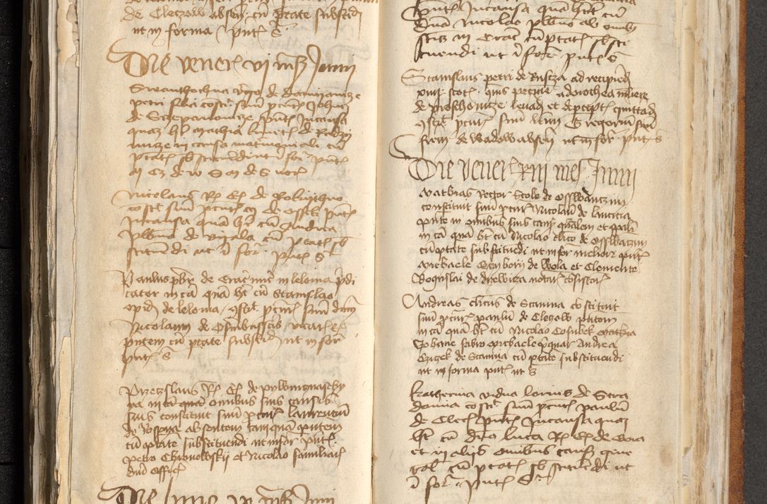 Zdjęcie nr 214 dla obiektu archiwalnego: [Acta actorum officialia coram Michaele scolastico Gnezensi]