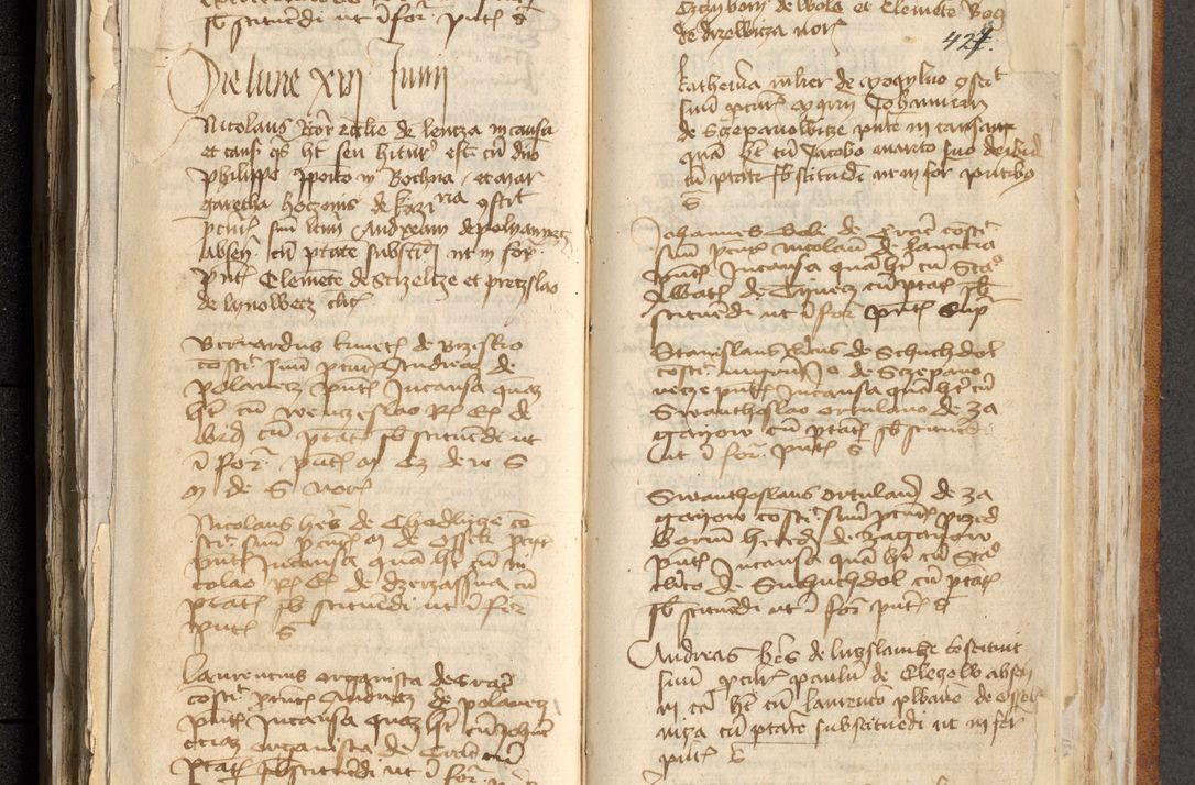 Zdjęcie nr 215 dla obiektu archiwalnego: [Acta actorum officialia coram Michaele scolastico Gnezensi]