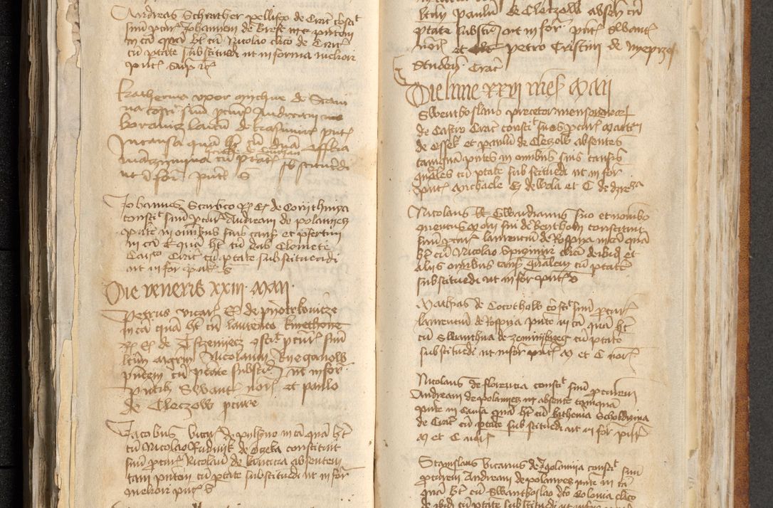 Zdjęcie nr 212 dla obiektu archiwalnego: [Acta actorum officialia coram Michaele scolastico Gnezensi]