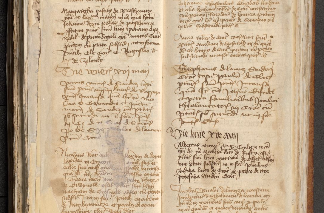 Zdjęcie nr 211 dla obiektu archiwalnego: [Acta actorum officialia coram Michaele scolastico Gnezensi]