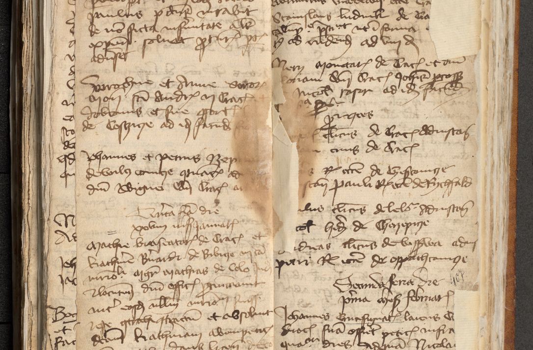 Zdjęcie nr 207 dla obiektu archiwalnego: [Acta actorum officialia coram Michaele scolastico Gnezensi]