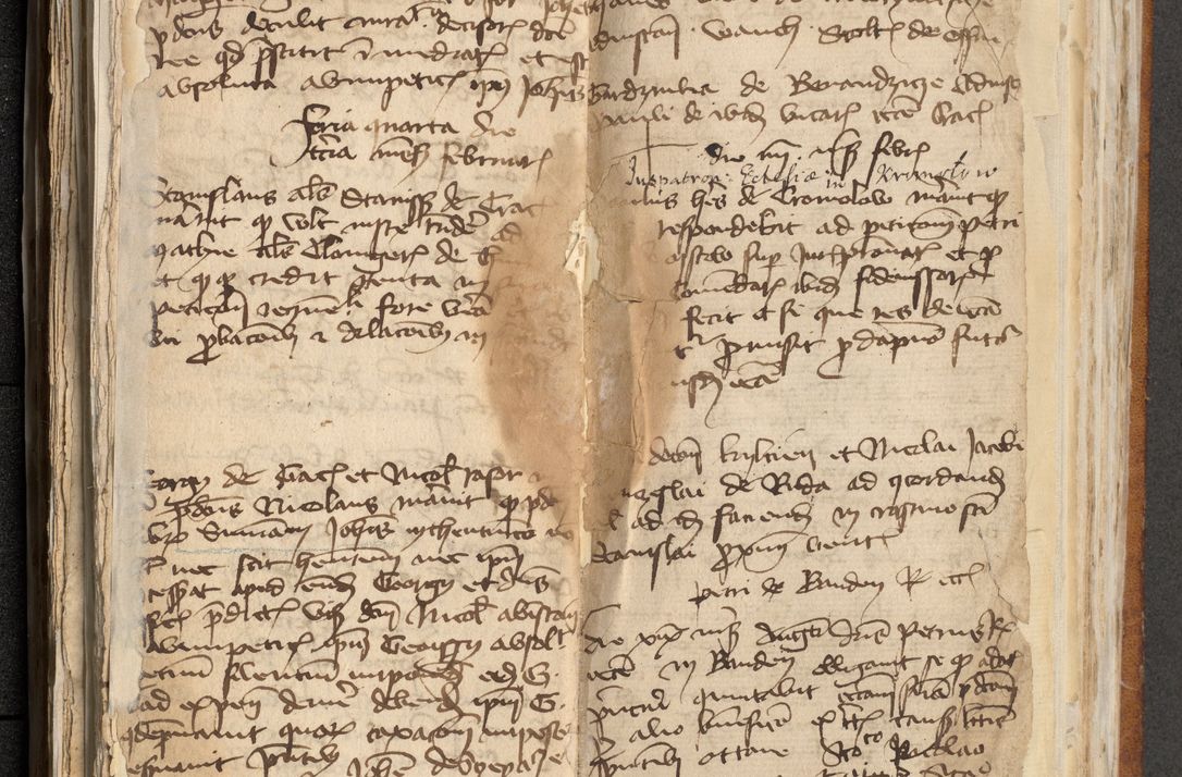 Zdjęcie nr 208 dla obiektu archiwalnego: [Acta actorum officialia coram Michaele scolastico Gnezensi]