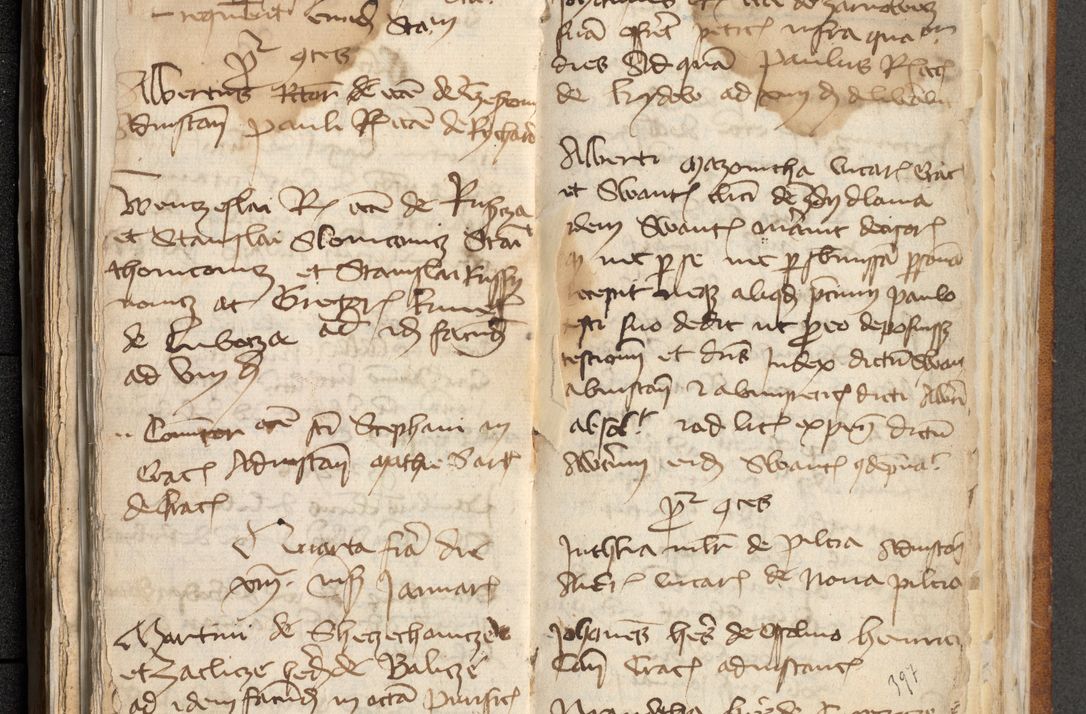 Zdjęcie nr 202 dla obiektu archiwalnego: [Acta actorum officialia coram Michaele scolastico Gnezensi]