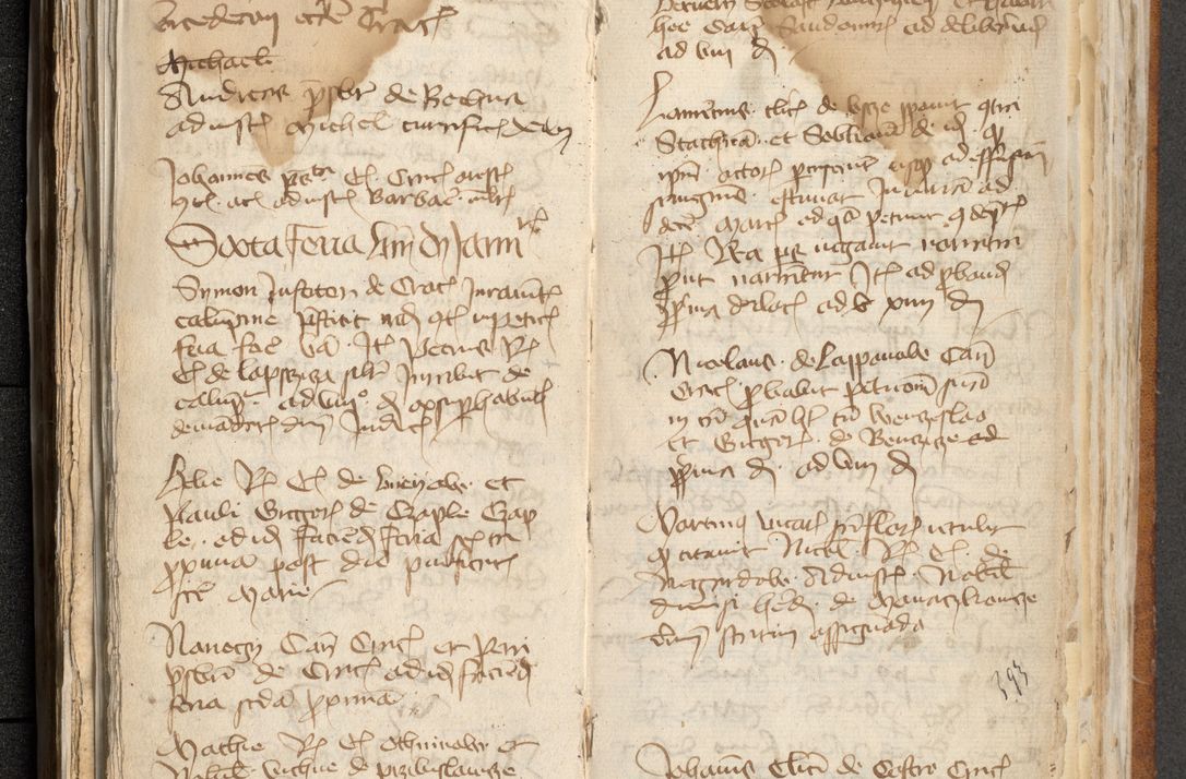 Zdjęcie nr 200 dla obiektu archiwalnego: [Acta actorum officialia coram Michaele scolastico Gnezensi]