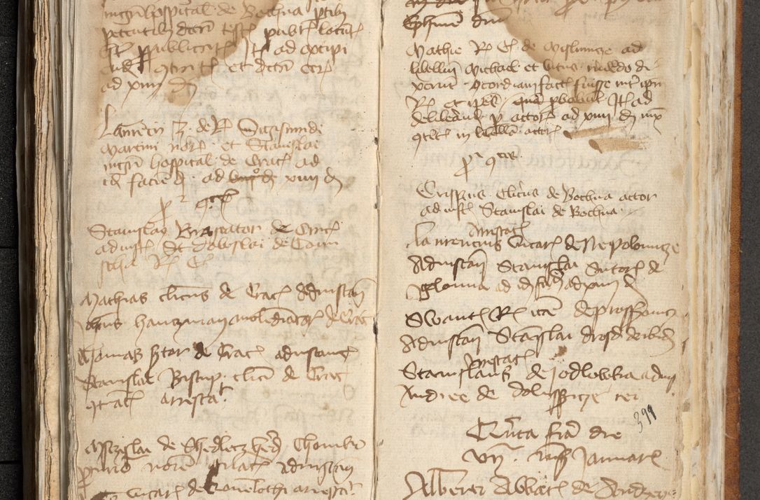 Zdjęcie nr 199 dla obiektu archiwalnego: [Acta actorum officialia coram Michaele scolastico Gnezensi]