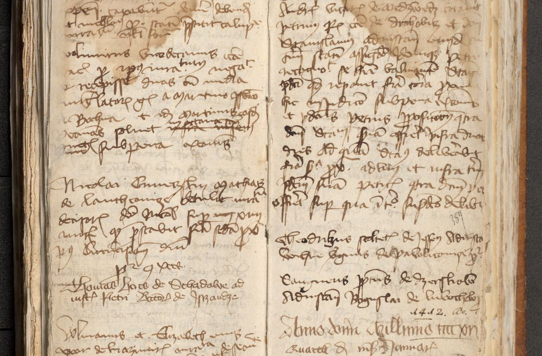 Zdjęcie nr 198 dla obiektu archiwalnego: [Acta actorum officialia coram Michaele scolastico Gnezensi]