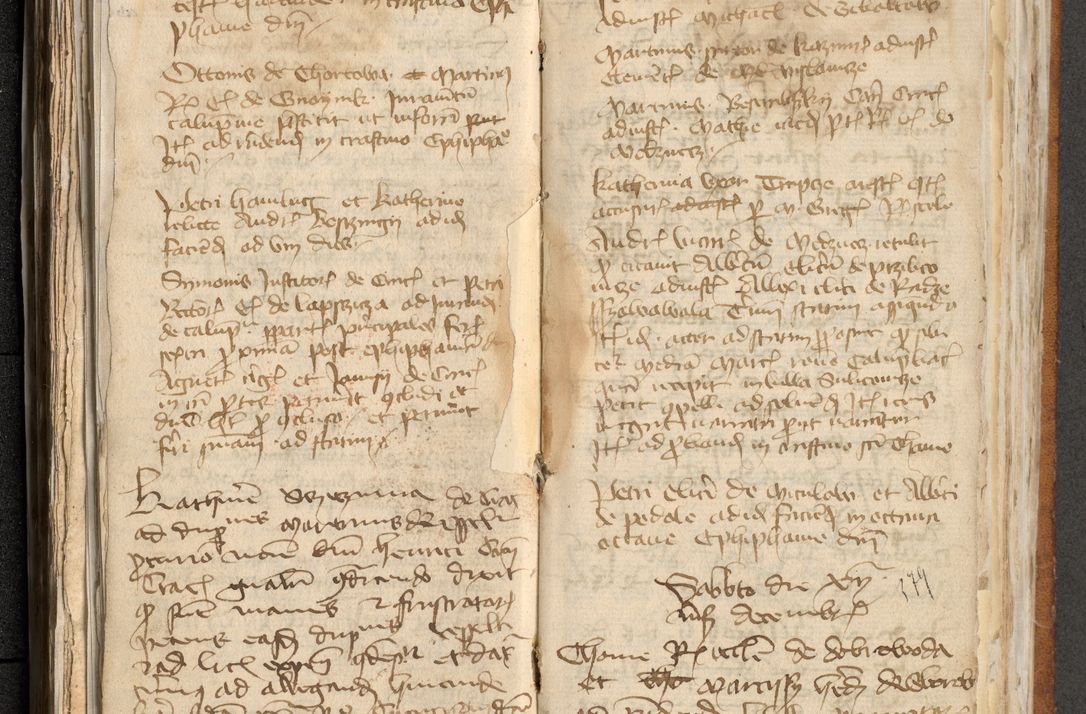 Zdjęcie nr 193 dla obiektu archiwalnego: [Acta actorum officialia coram Michaele scolastico Gnezensi]