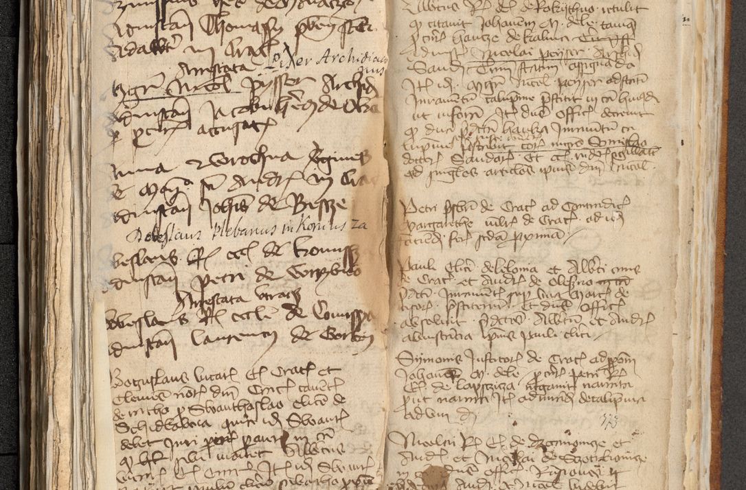 Zdjęcie nr 190 dla obiektu archiwalnego: [Acta actorum officialia coram Michaele scolastico Gnezensi]